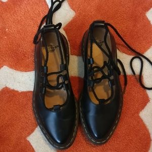 Dr. Martens Lace Up Ballet Shoes